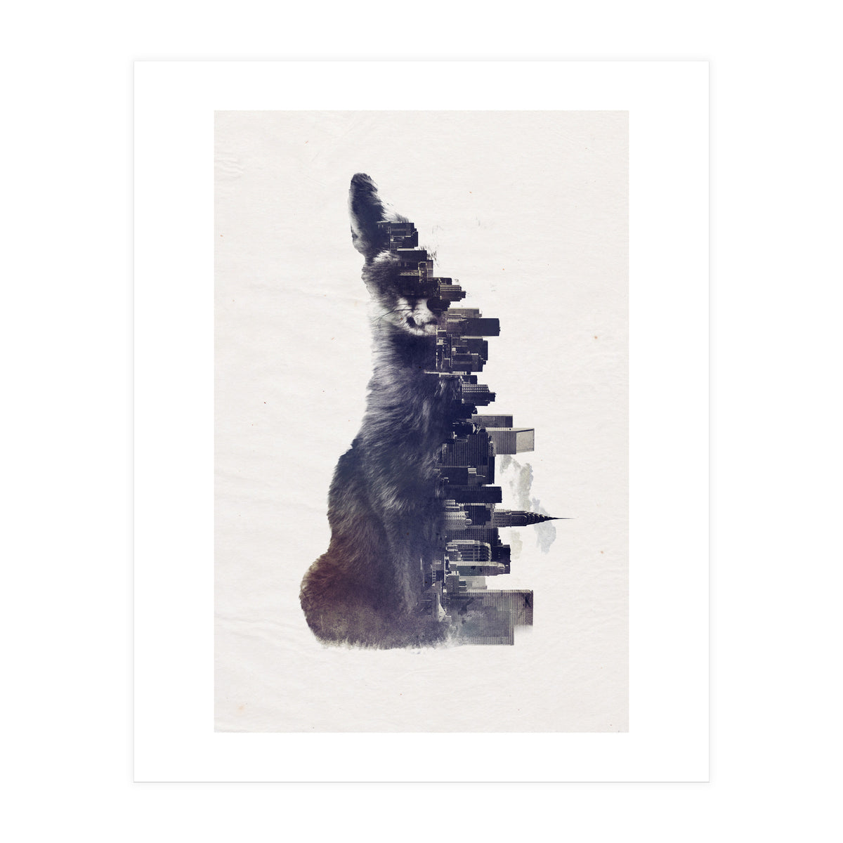 Fox From The City (Print Only)