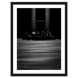 Shadowy Men Doing Shadowy Things by The Learning Curve Photography