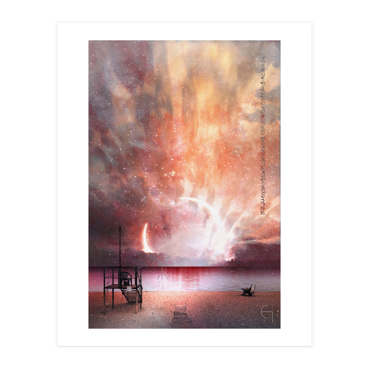 Ruby eclipse (Print Only)
