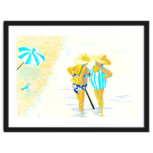 Beachin Grannies by Anna