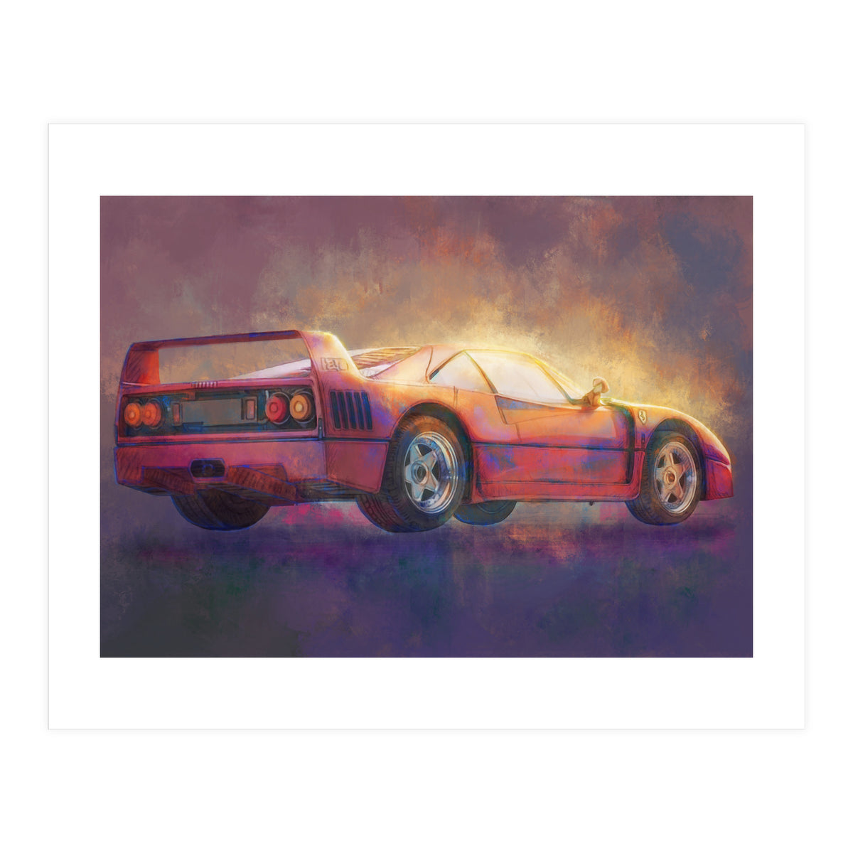 Ferrari F40 (Print Only)
