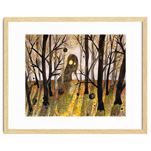 Monster in the woods by Bwiselizzy