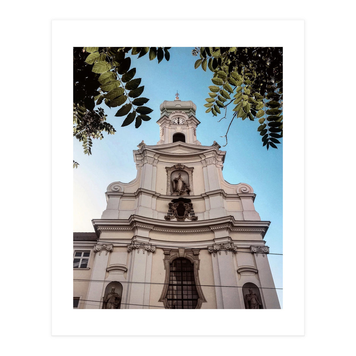 Bratislava framed architecture (Print Only)