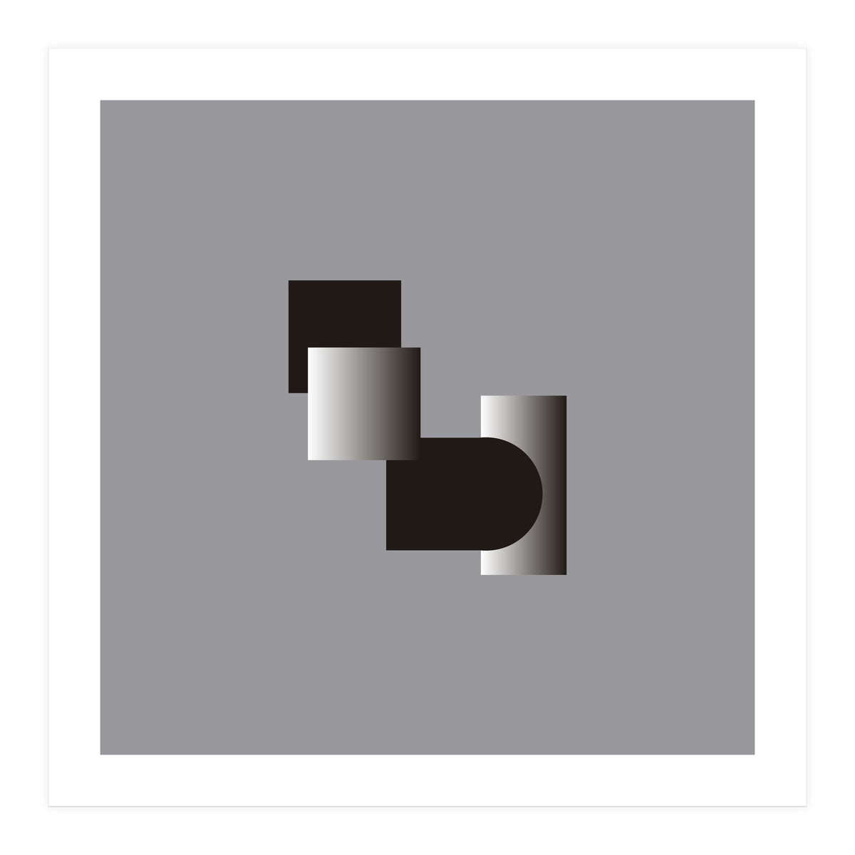 Abstract modern BW30 (Print Only)
