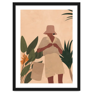 Tropical Woman by Technicolorable