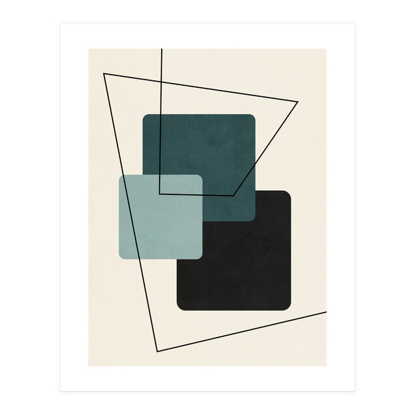 GEOMETRIC SHAPES - F01 (Print Only)
