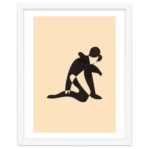 Female Body Shapes Fashion Print by Technicolorable