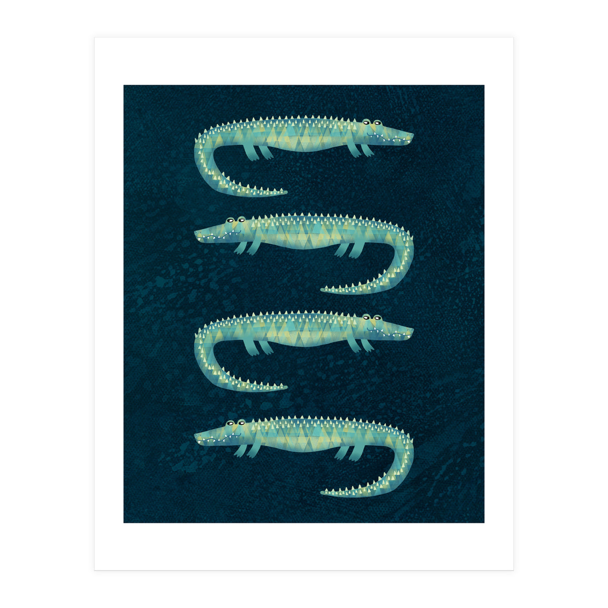 Alligators in the Dark (Print Only)