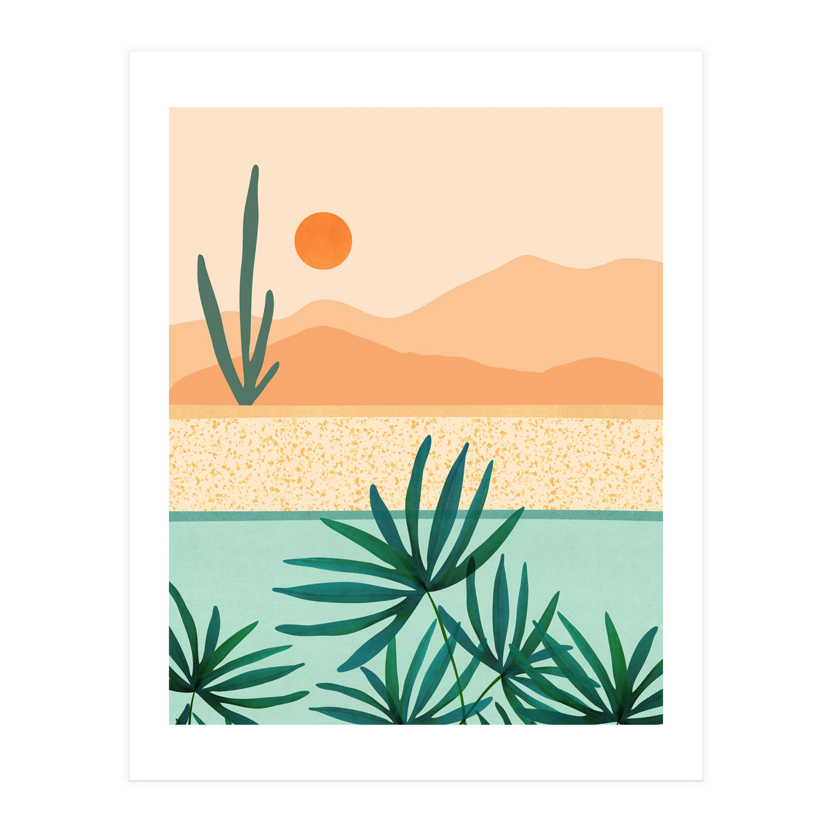 Southwest Poolside (Print Only)