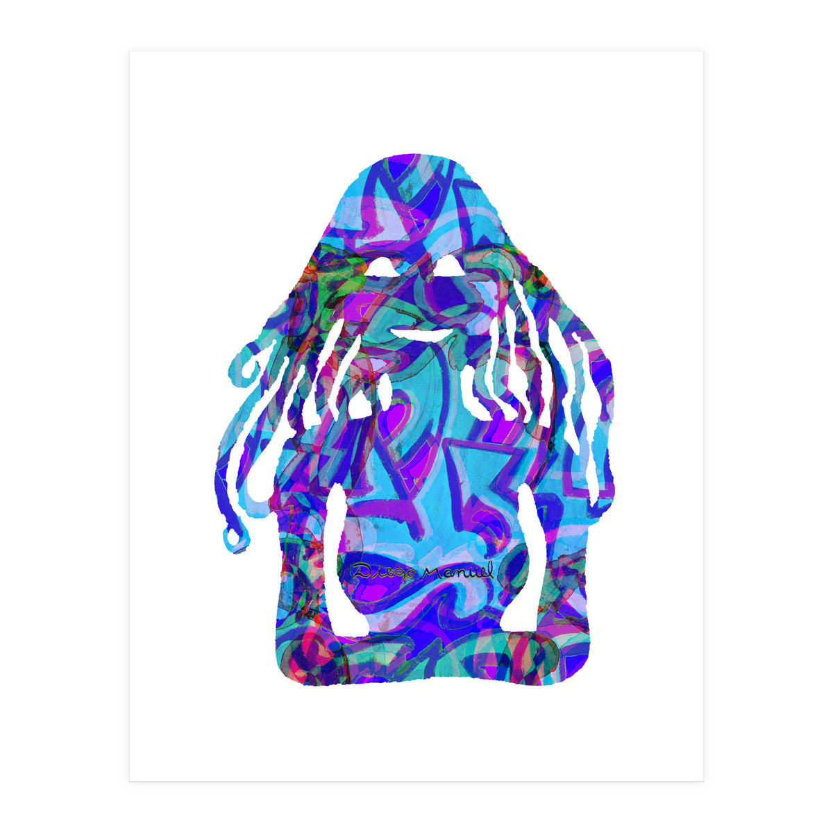 Mujer Digital 4 (Print Only)