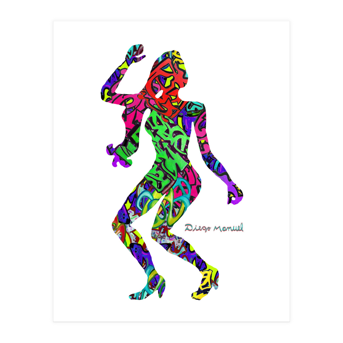 Dance Girl B 26 (Print Only)