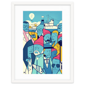 Acquatic Life With Steve Zissou by Ale Giorgini