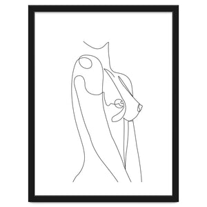 female chest line by Doriscici