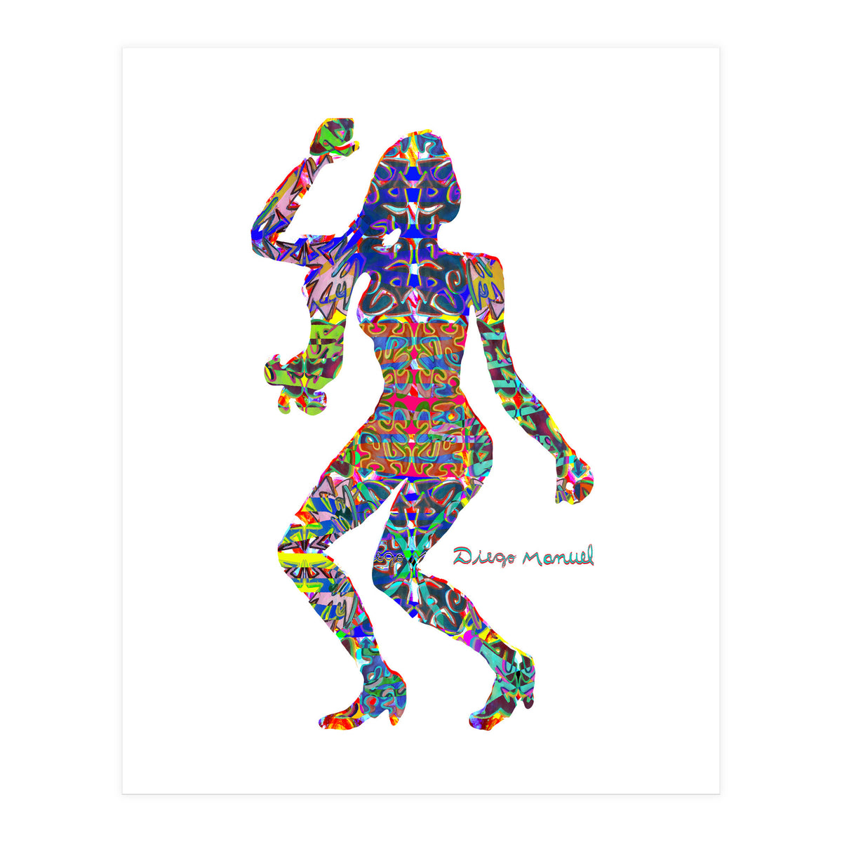 Dance Girl B 18 (Print Only)