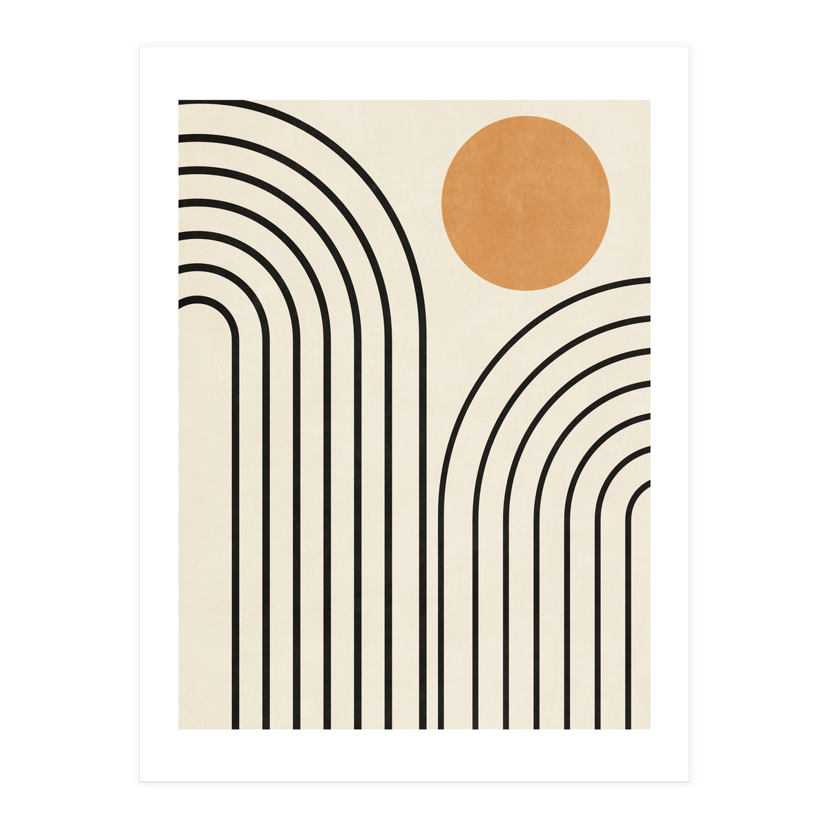ARCHES AND SUN - 01L (Print Only)