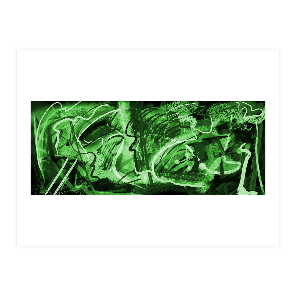 Green And Beautiful (Print Only)