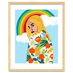 A Rainbow In Someone's Cloud by 83 Oranges