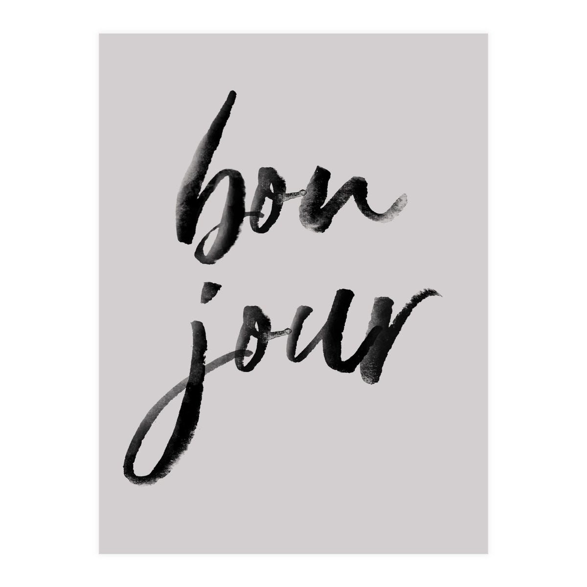 Bon Jour (Print Only)