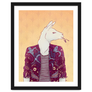 Eddy The Llama by Hypathie Aswang