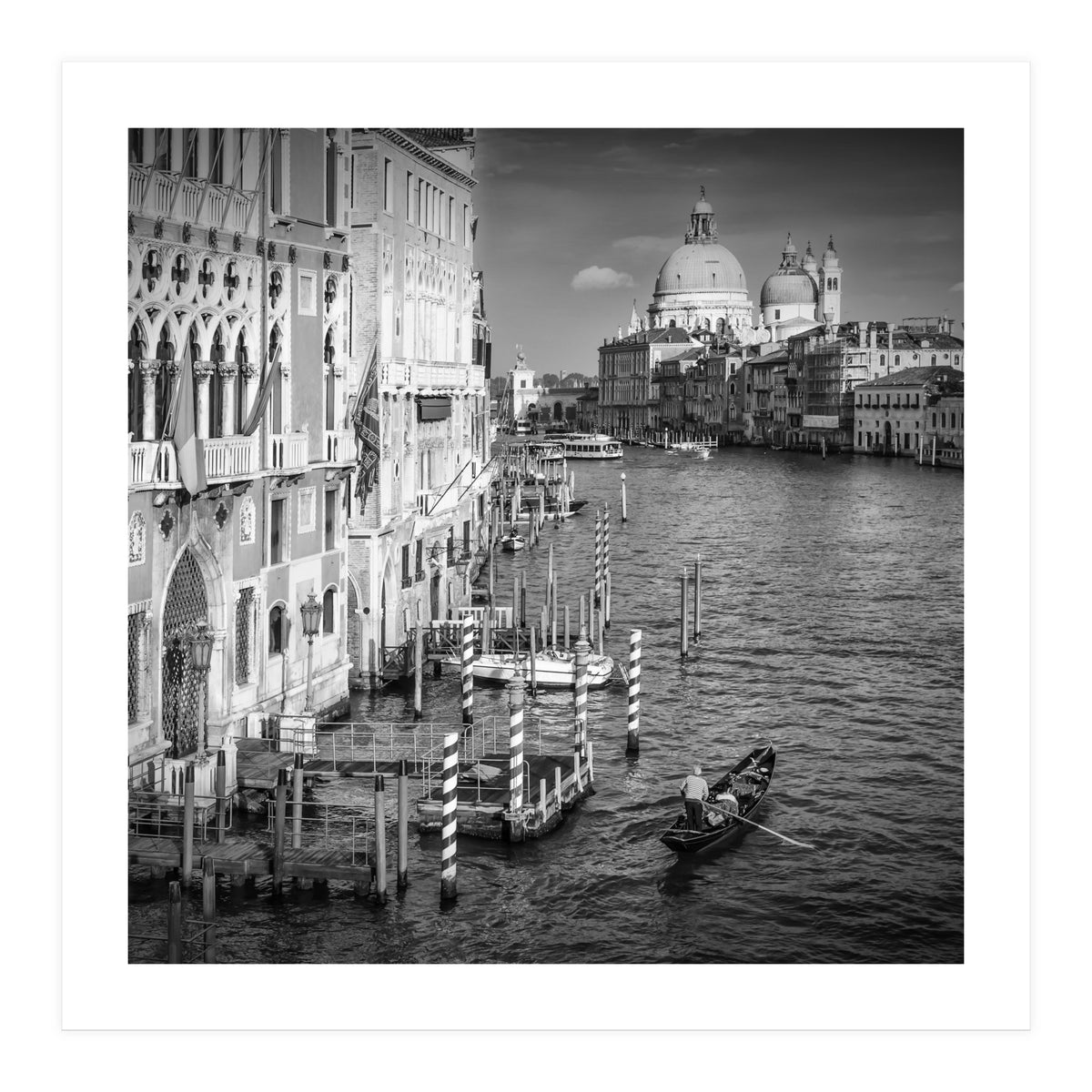 VENICE Canal Grande & Santa Maria della Salute (Print Only)