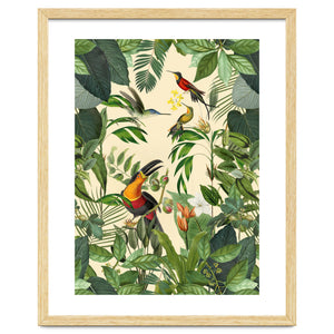 Green Jungle Toucans by Andrea Haase