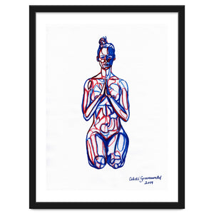 Vajrasana by Celeste Groenewald