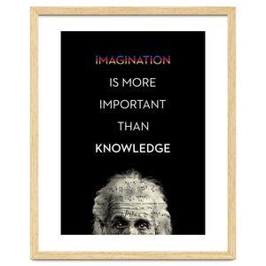 IMAGINATION BY ALBERT EINSTEIN by Monica Amorim