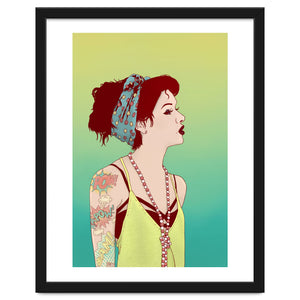 Pop Art Lady by Hypathie Aswang