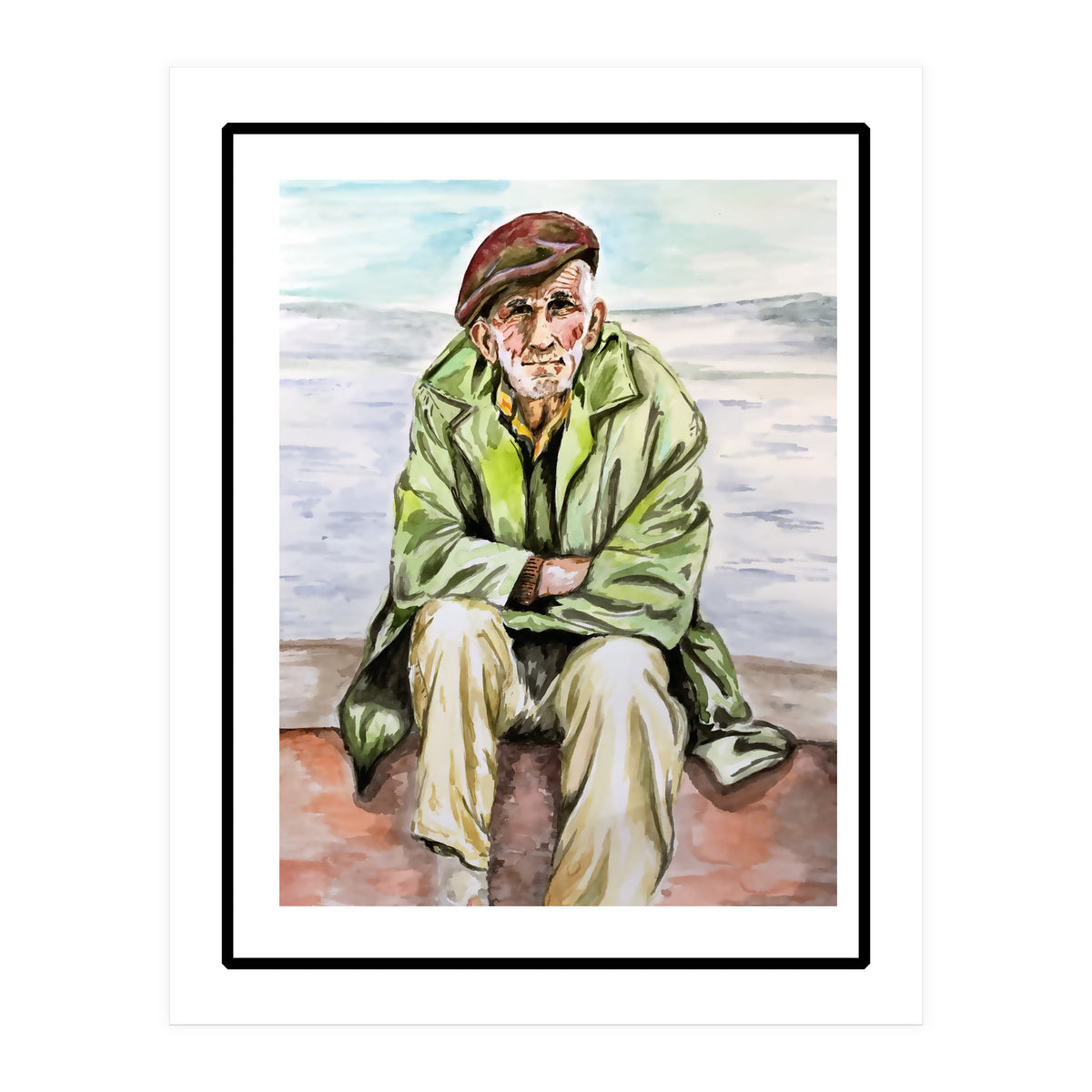 On the beach (Print Only)