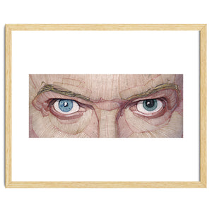David Bowie Eyes by Stavros Damos