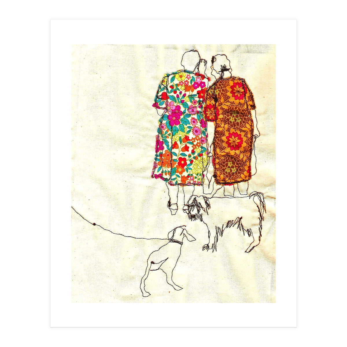 Old Ladies & Dogs (Print Only)