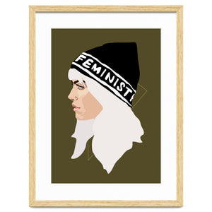 Feminist (gold) by Anna McKay