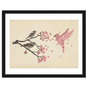 Blossom Bird by Terry Fan