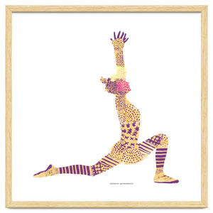 Crescent Lunge by Celeste Groenewald