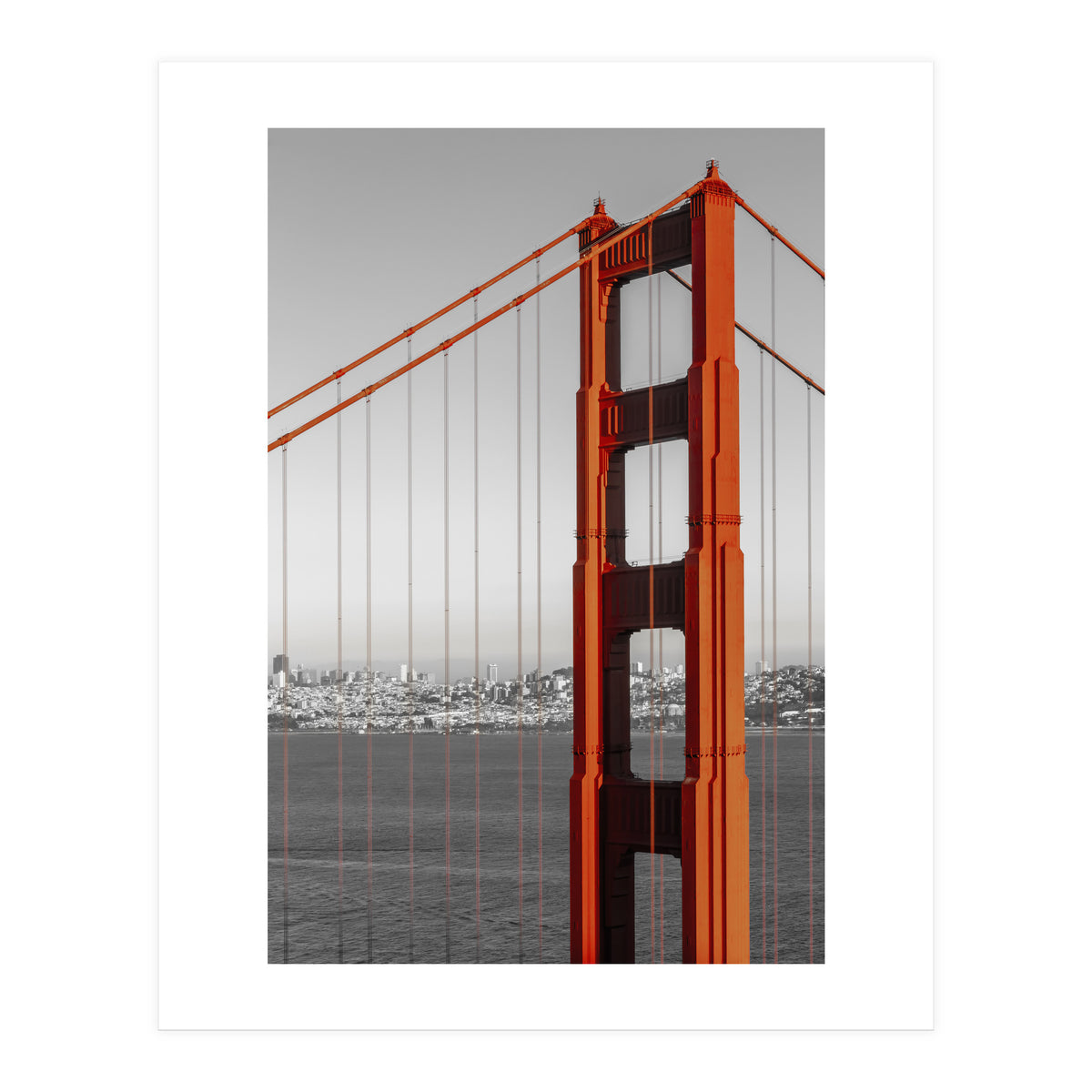 SAN FRANCISCO Golden Gate Bridge (Print Only)