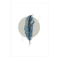 Feather In A Circle (Print Only)