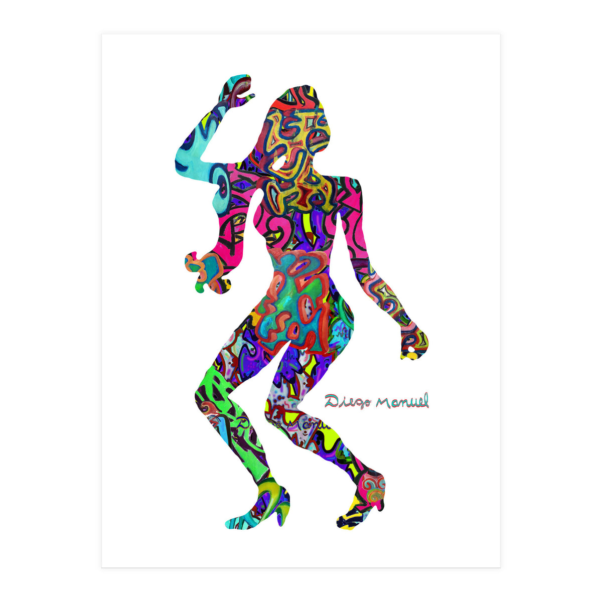 Dance Girl B 24 (Print Only)