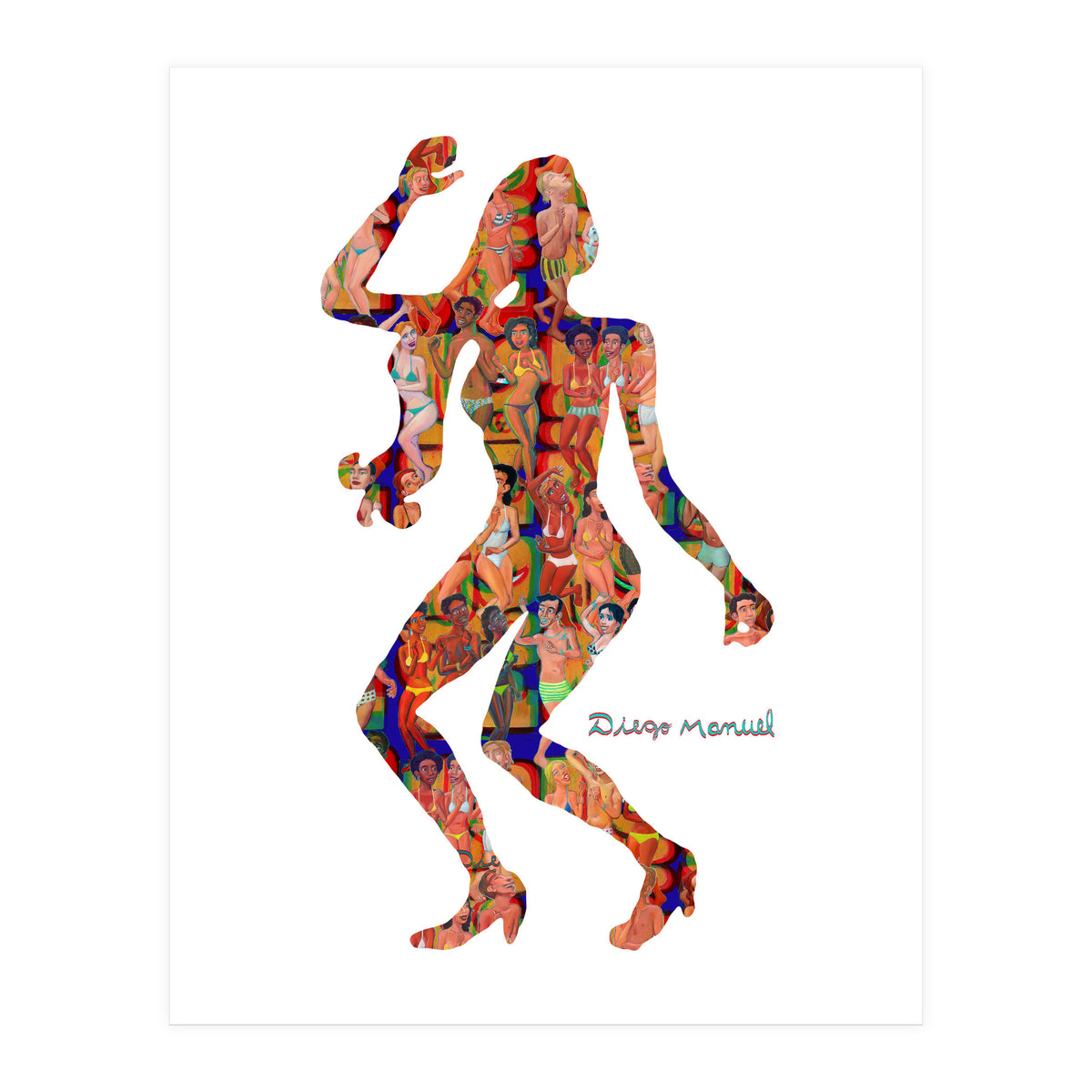 Dance Girl B 36 (Print Only)