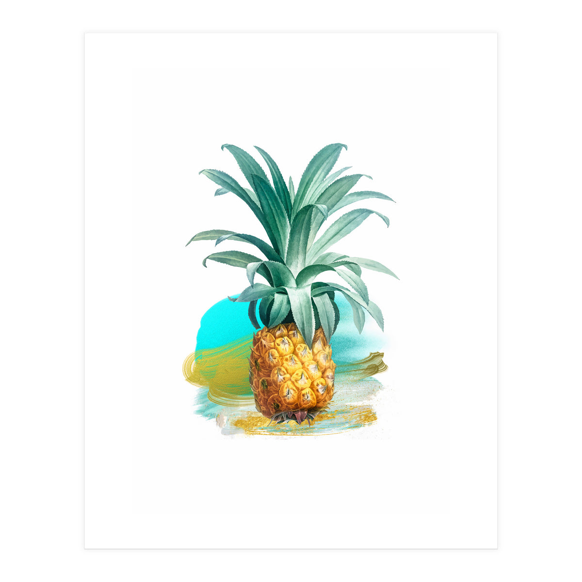 Modern Pineapple (Print Only)