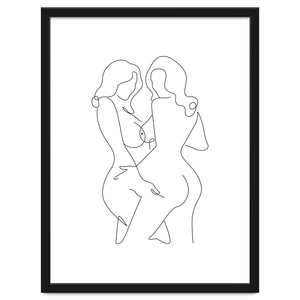 lovers nude line by Doriscici