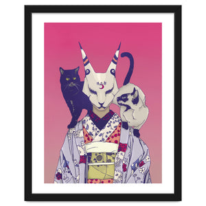 Neko Lady by Hypathie Aswang