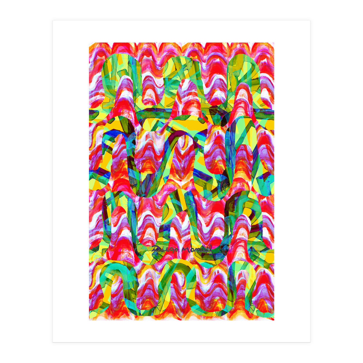 Pop Abstract 7 (Print Only)