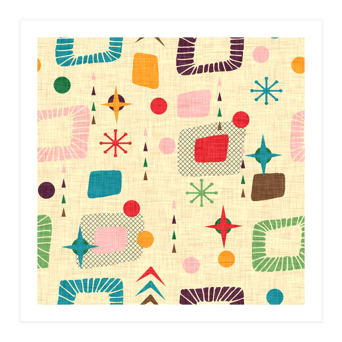 Atomic Pattern (Print Only)