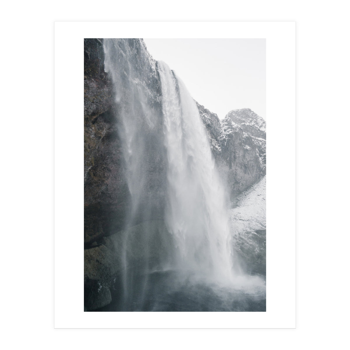Seljalandsfoss Waterfall Iceland 4 (Print Only)