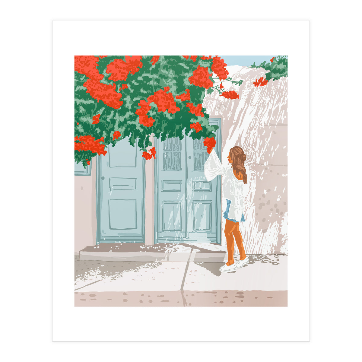 The Places We Visit Become A Part Of Our Soul Somehow (Print Only)