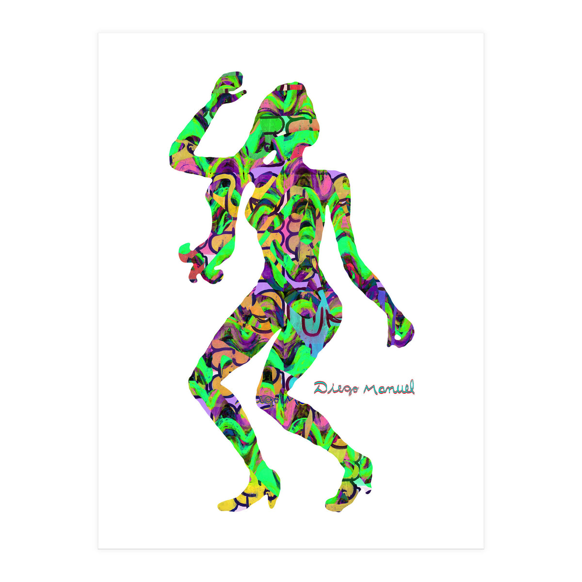 Dance Girl B 3 (Print Only)