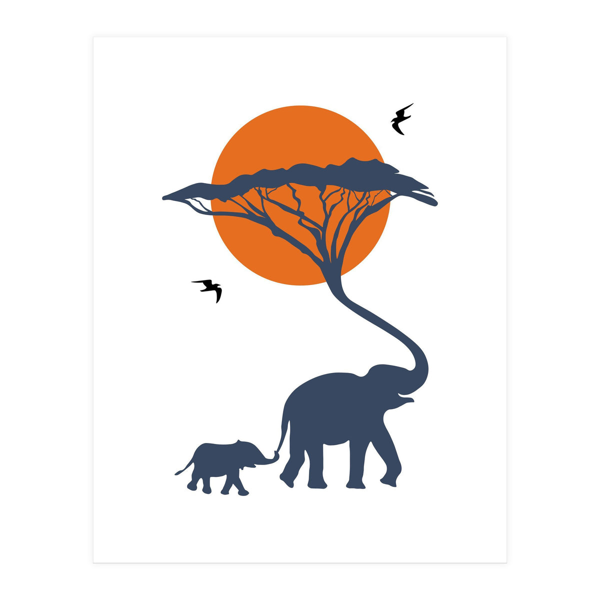AFRICA FAMILY (Print Only)