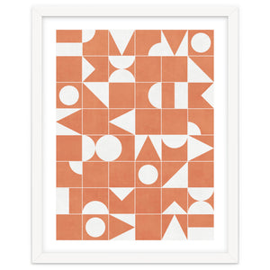 My Favorite Geometric Patterns No.14 - Coral by Zoltan Ratko