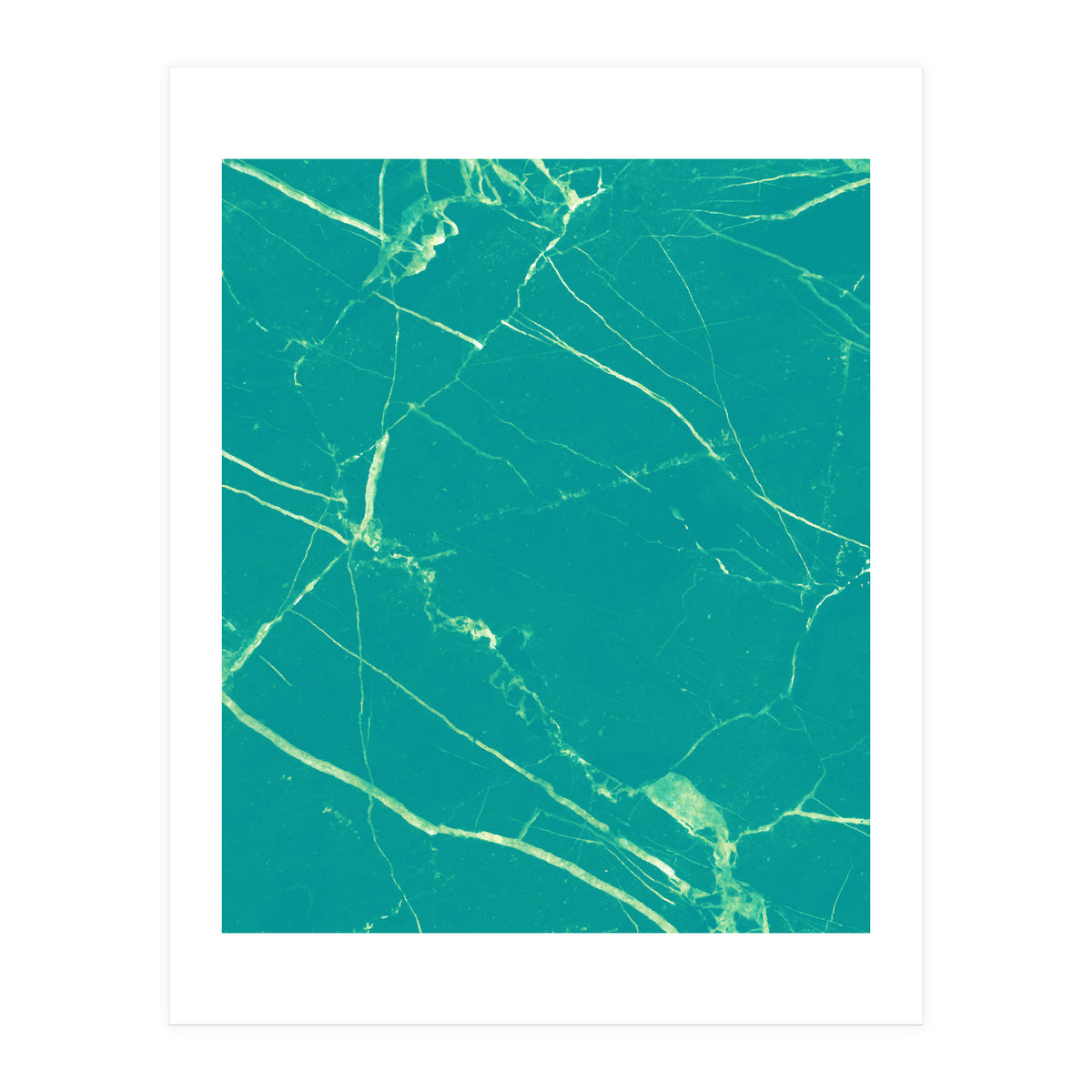 Turquoise Marble (Print Only)