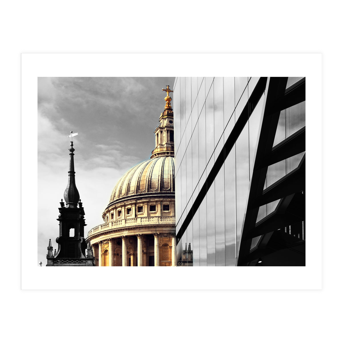 St Paul's London Reflection (Print Only)